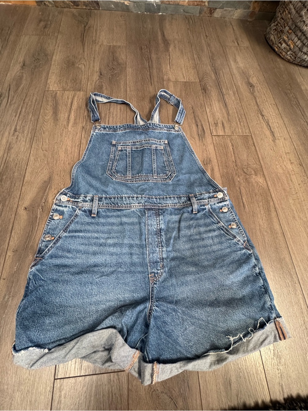 American Eagle Outfitters Denim Overalls
